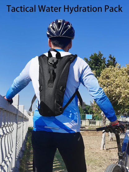 Outdoor Hydration Pack 3L Water Bladder Backpack Waterproof Water Bag for Running Hiking Cycling Biking Hunting Camping - Smarsty