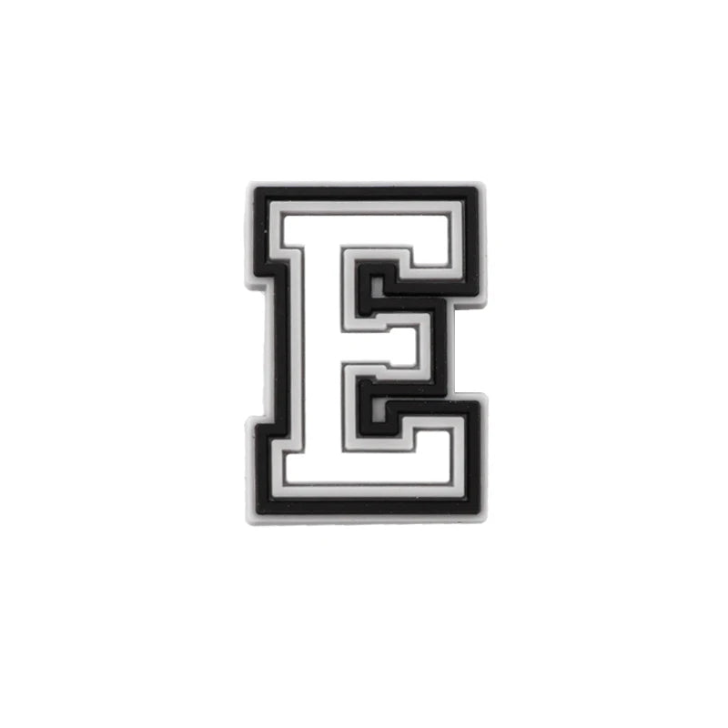 1 Pcs Letter Shoe Charms for Clog Sandals Shoe Decoration Number Alphabet Characters DIY Shoes Pins for Boy Girl Men Women