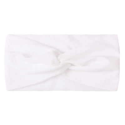 Candy Color Knotted Baby Girl Headband Soft Elastic - Smarsty