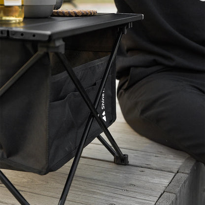 Outdoor Camping Storage Bag Large Capacity 600D Waterproof Oxford Foldable Bag with Front Pocket for Beach Table Accessories