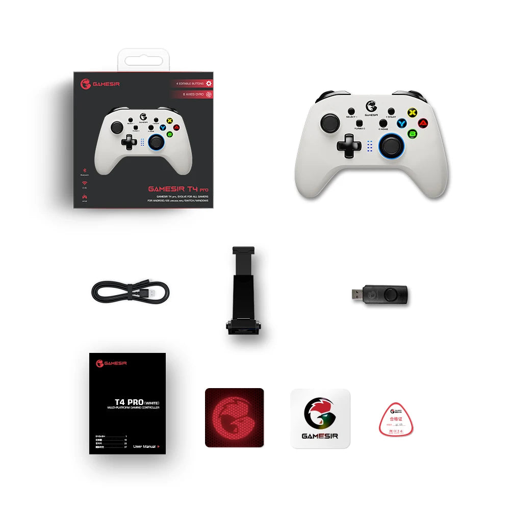 GameSir T4 Pro Bluetooth Gaming Controller for Nintendo Switch - Smarsty