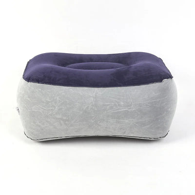 Inflatable Footrest Pillow for Travel and Office Comfort - Smarsty