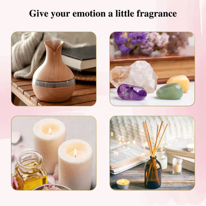 EUQEE Floral Essential Oils Set for Aromatherapy Diffusion - Smarsty