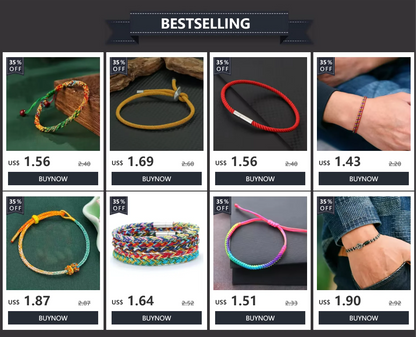 Grade A Magnetic Keel Rope Bracelet for Wealth - Smarsty