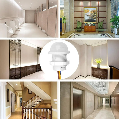 2PCS Smart PIR Motion Sensor Light Switches Auto On Off - Smarsty