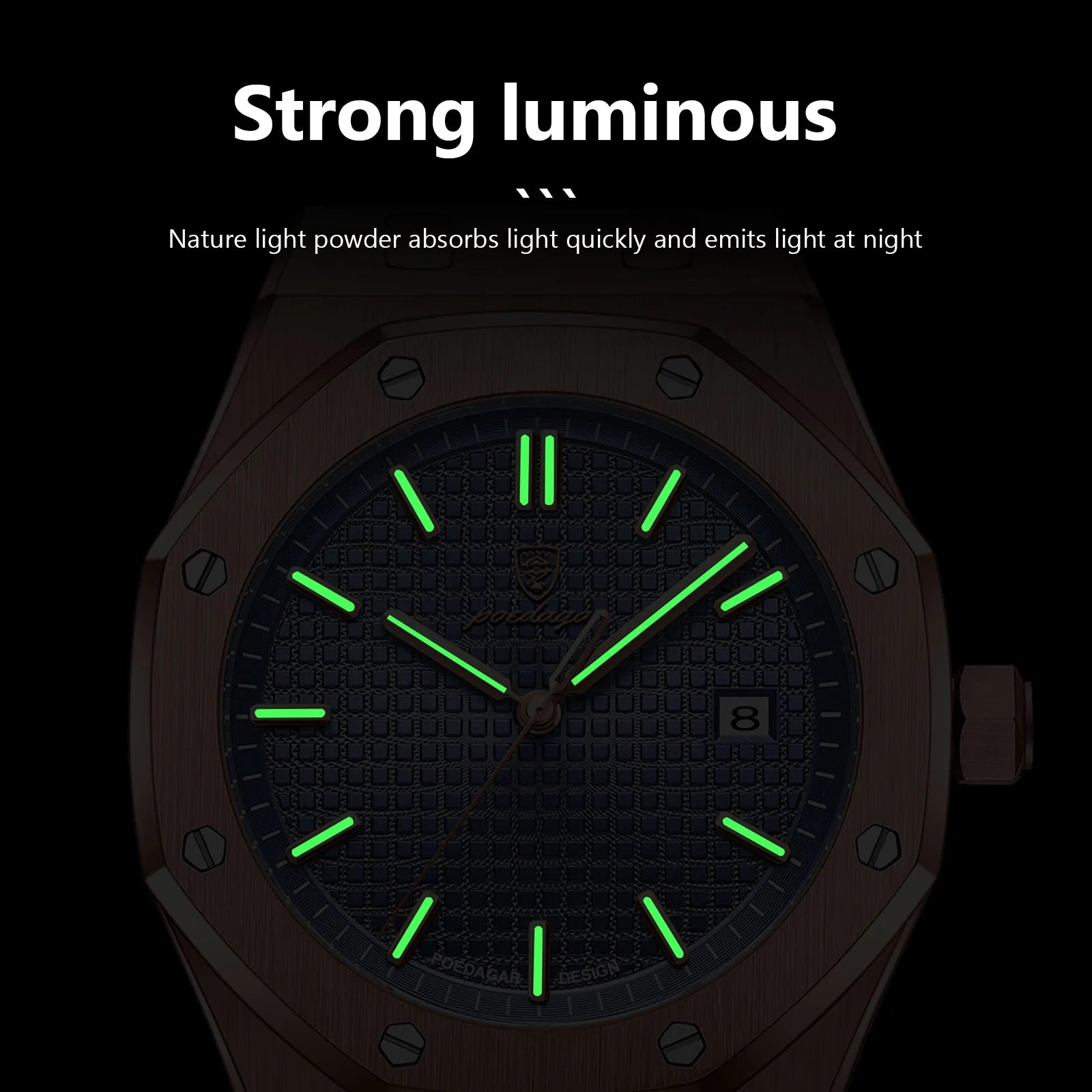Luxury Waterproof Quartz Wristwatch for Men - Smarsty