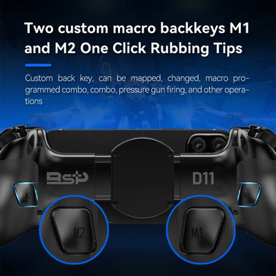 BSP D11 Telescopic Game Controller with RGB Lighting - Smarsty