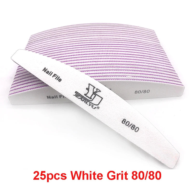Professional Nail File Set with 5 Colors and Multiple Grits - Smarsty