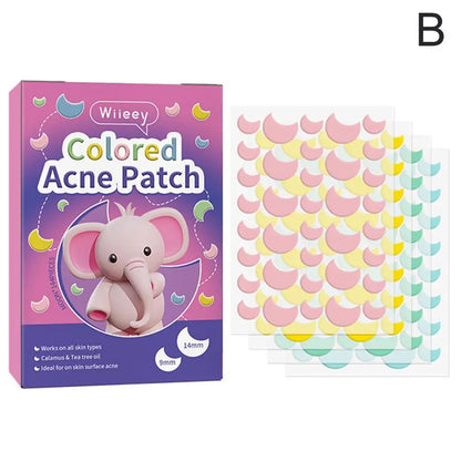 144PCS Colorful Acne Patches for Clear Skin - Smarsty