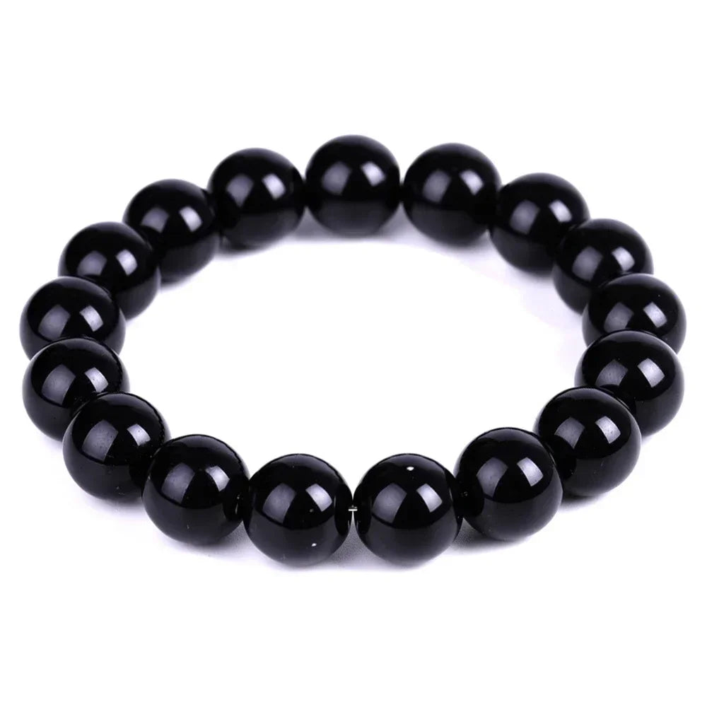 Black Obsidian Bracelet for Blood Circulation and Weight Loss - Smarsty