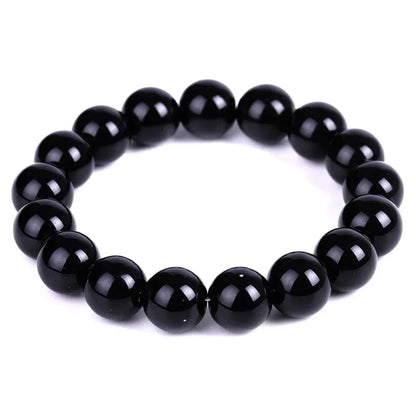 Black Obsidian Bracelet for Blood Circulation and Weight Loss - Smarsty