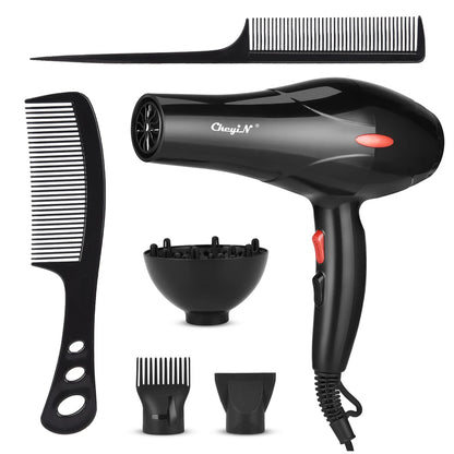 CkeyiN 1600W Hair Dryer with Negative Ion Technology - Smarsty