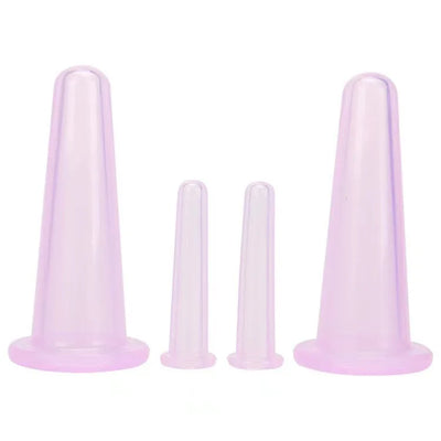 Silicone Vacuum Cupping Massage Jars for Anti Cellulite - Smarsty