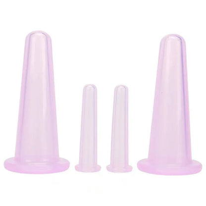 Silicone Vacuum Cupping Massage Jars for Anti Cellulite - Smarsty