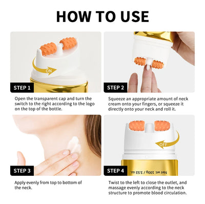 AH-8 Firming Neck Cream Deep Nourishing Moisturizing Neck Lotion Smooths Fine Lines Improves Neck Skin Firmness Skincare Product