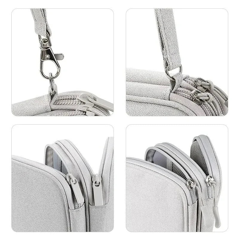 Portable Travel Cable Organizer Bag With Multi Layer - Smarsty
