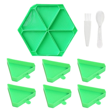 Removable Diamond Painting Storage Containers with 6 Slots - Smarsty