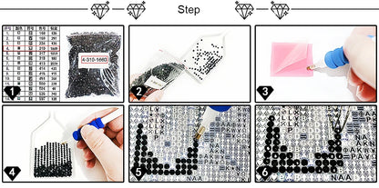 Disney Diamond Painting Kit Lilo Stitch Super Mario Pikachu - Smarsty