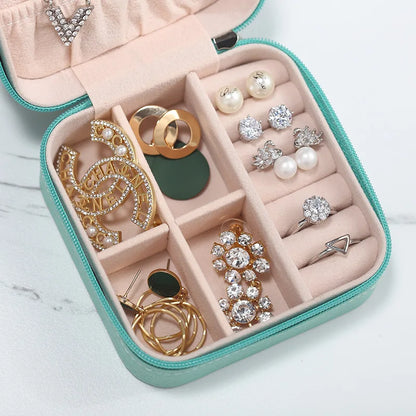 Portable Mini Jewelry Storage Box for Travel - Smarsty