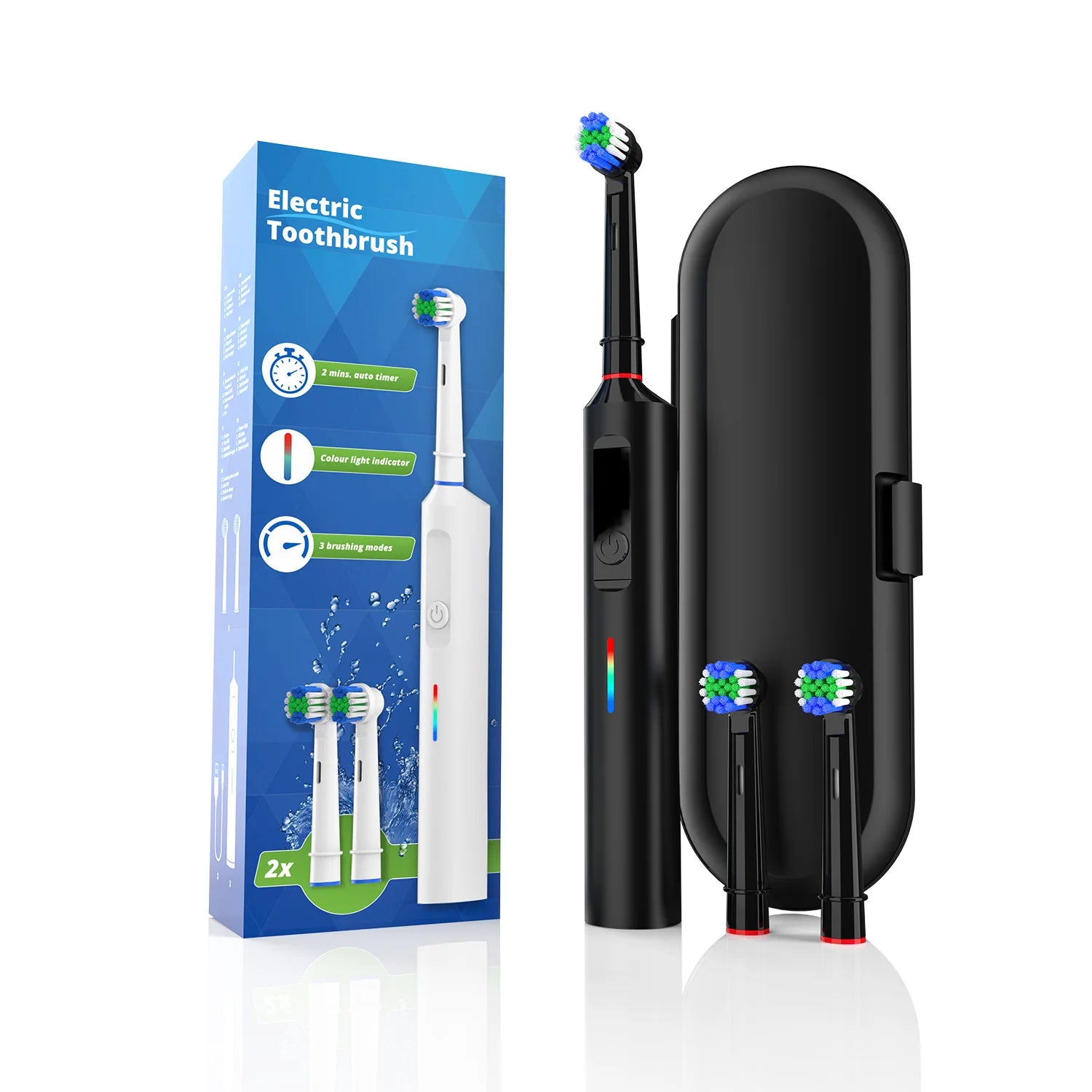 Smart Rotating Electric Toothbrush with Multi-Speed Cleaning - Smarsty