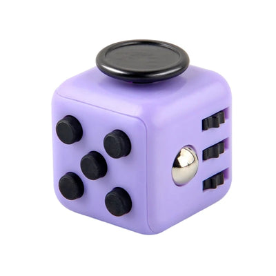 6/12 Sides Cube Decompression Toy Rainbow Stress Relief Autism ADHD OCD Anxiety Sensory Toys Fingertip Desk Toy for Kids Adult by Smarsty