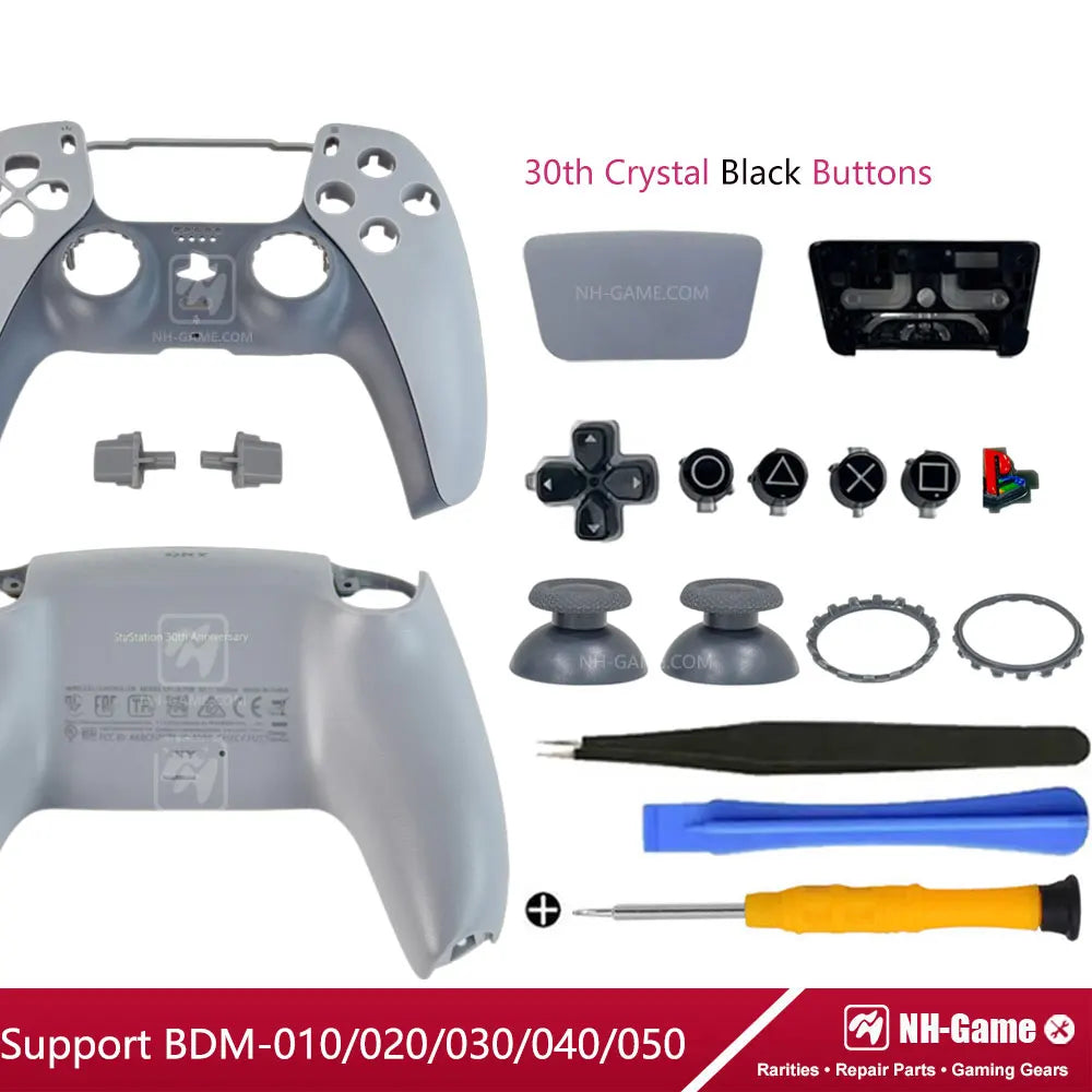 PS5 Controller Housing Case Kit with Tools - Smarsty