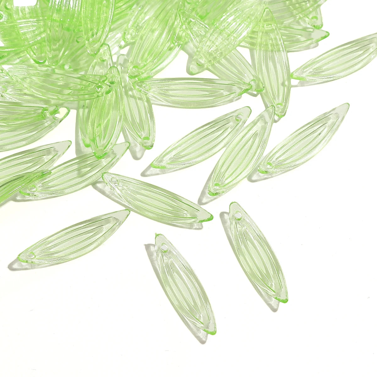 Acrylic Tree Leaf Beads For Handmade DIY Jewelry Set - Smarsty