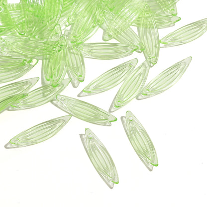 Acrylic Tree Leaf Beads For Handmade DIY Jewelry Set - Smarsty