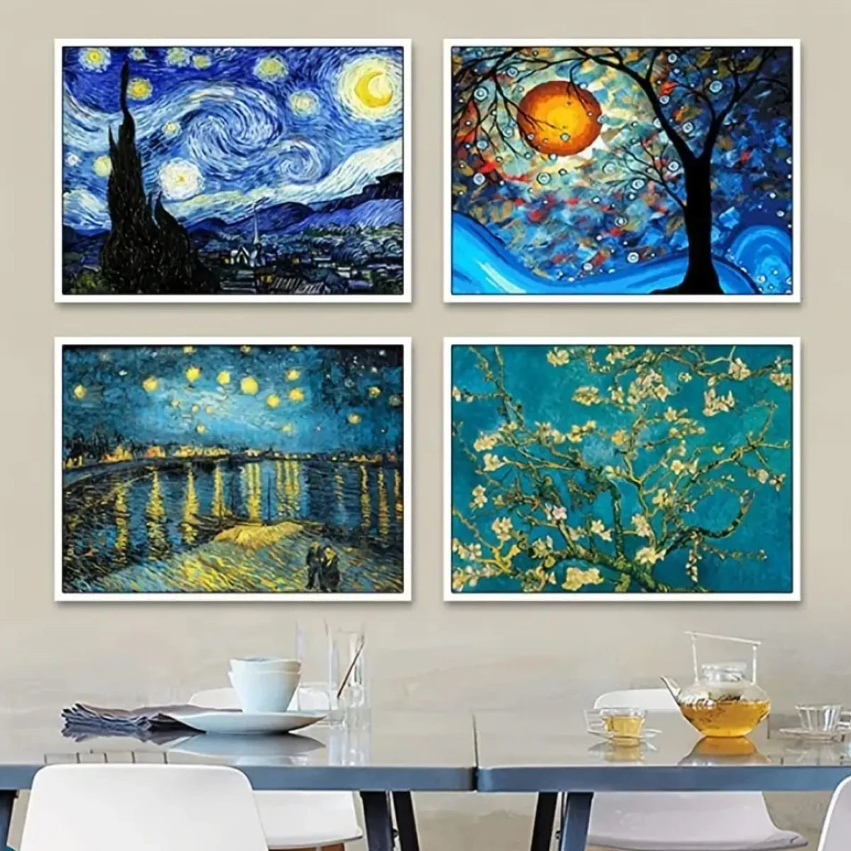 DIY Full Diamond Painting Kit Van Gogh Starry Sky Decor - Smarsty
