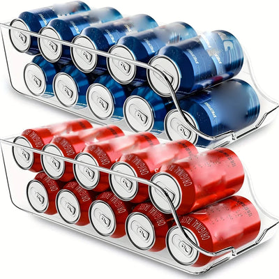 1 Piece Kitchen Storage Cans Soda Storage Cans Refrigerator Freezer Storage Dispensers Container Kitchen Accessories Organizer by Smarsty
