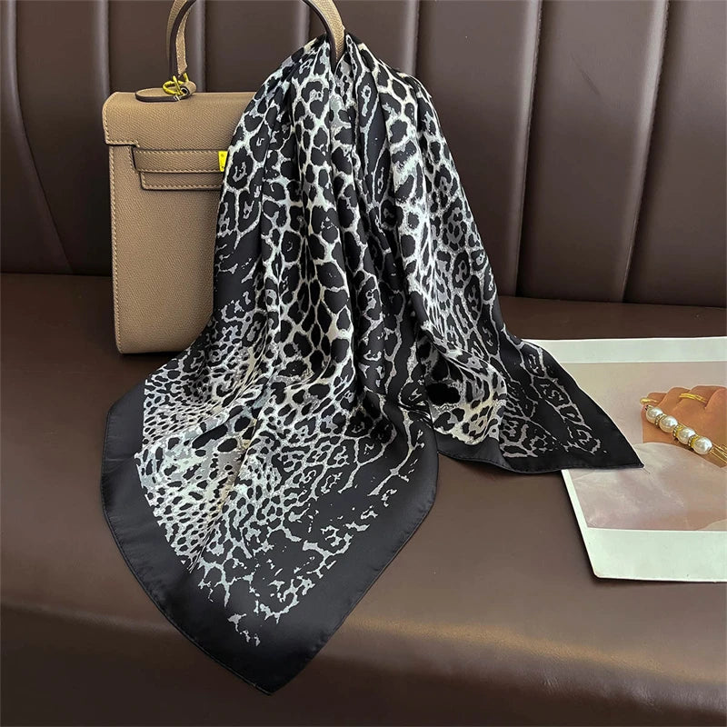 Luxury Silk Horse Print Scarf for Women - Smarsty