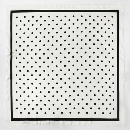 Silk Square Scarf for Women Summer Head Wrap - Smarsty