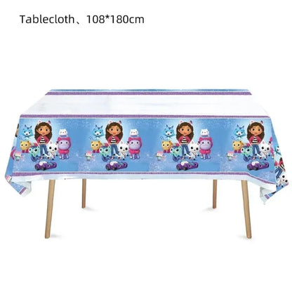 Disney Gabby's Dollhouse Birthday Party Tableware Set - Smarsty