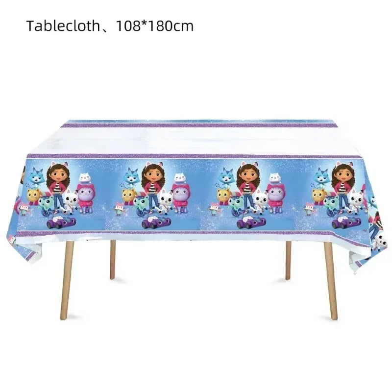 Disney Gabby's Dollhouse Birthday Party Tableware Set - Smarsty