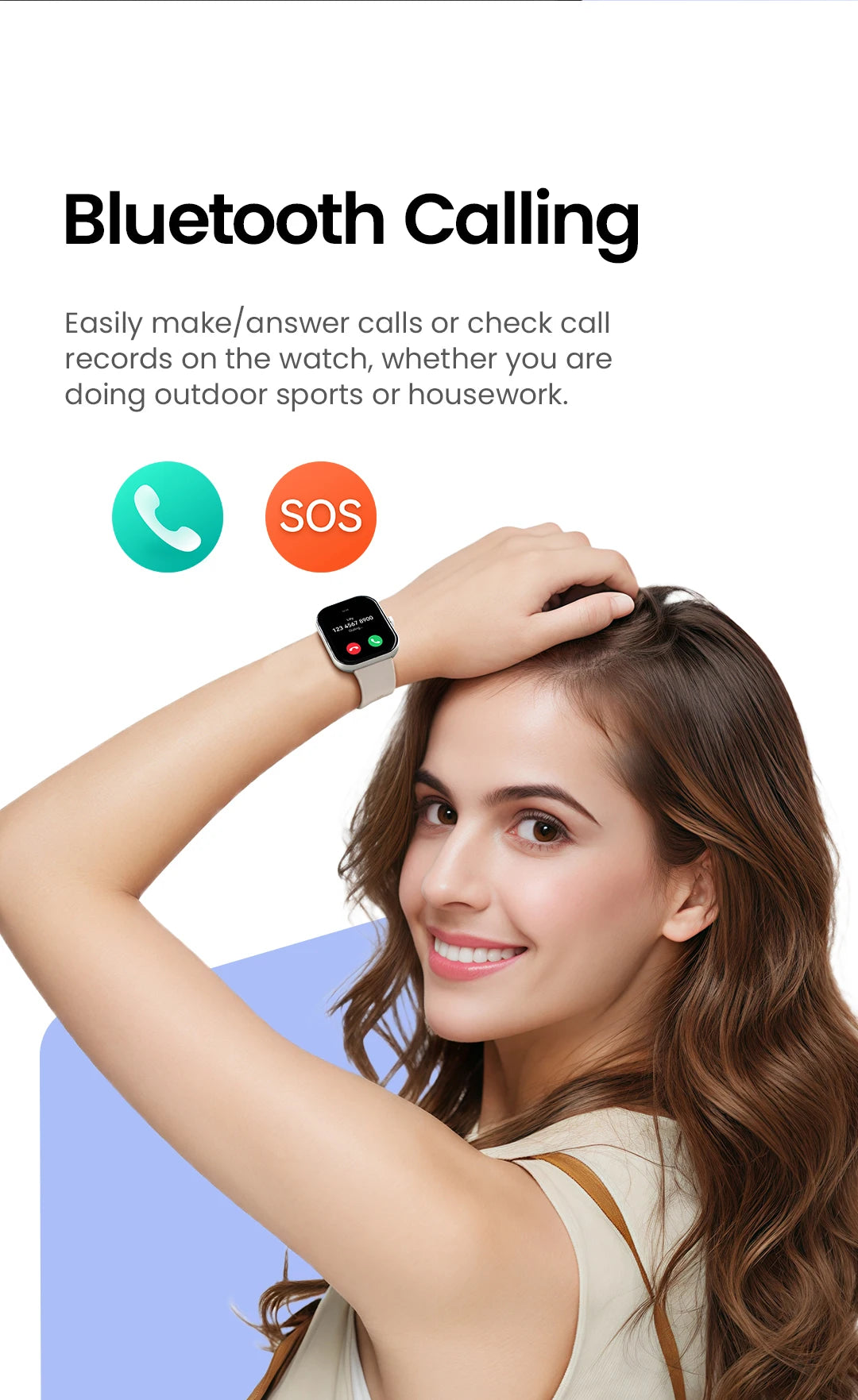 Haylou S6 Voice Calling Smart Watch for Health Monitoring - Smarsty