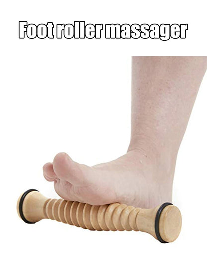 Wooden Foot Roller Massager for Stress Relief - Smarsty