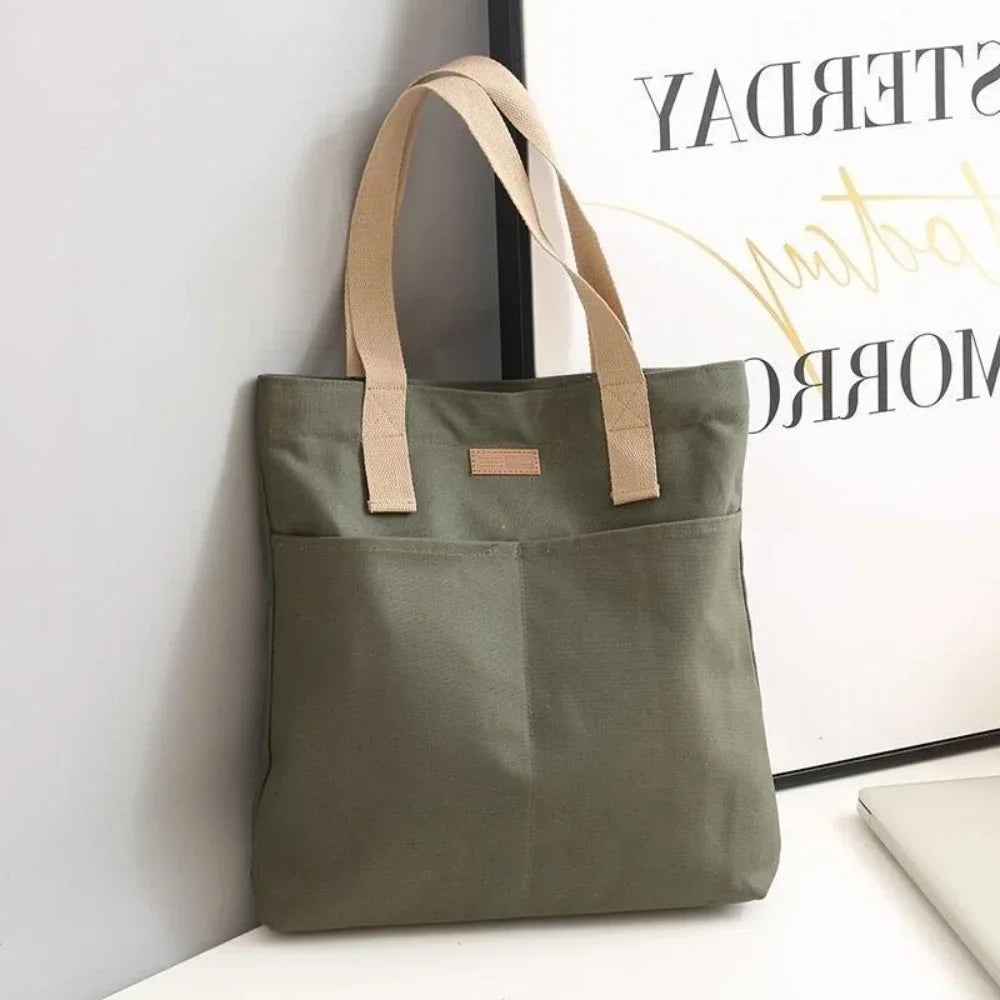 Canvas Tote Bag For Women Large Capacity Practical Handbag - Smarsty