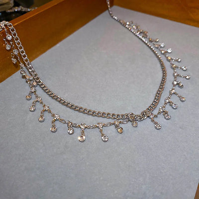 Luxury Rhinestone Belly Chain for Beach Rave - Smarsty