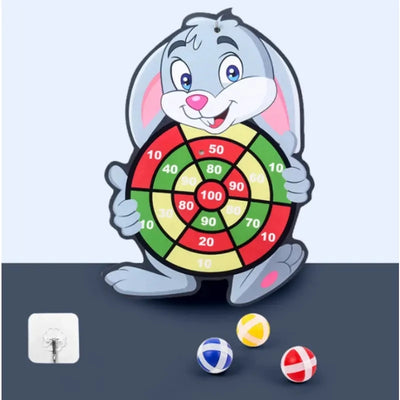 Montessori Dart Board Target Sports Game Toys For Children 4 To 6 Years Old Outdoor Toy Child Indoor Girls Sticky Ball Boys Gift by Smarsty