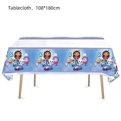 Disney Gabby's Dollhouse Birthday Party Tableware Set - Smarsty