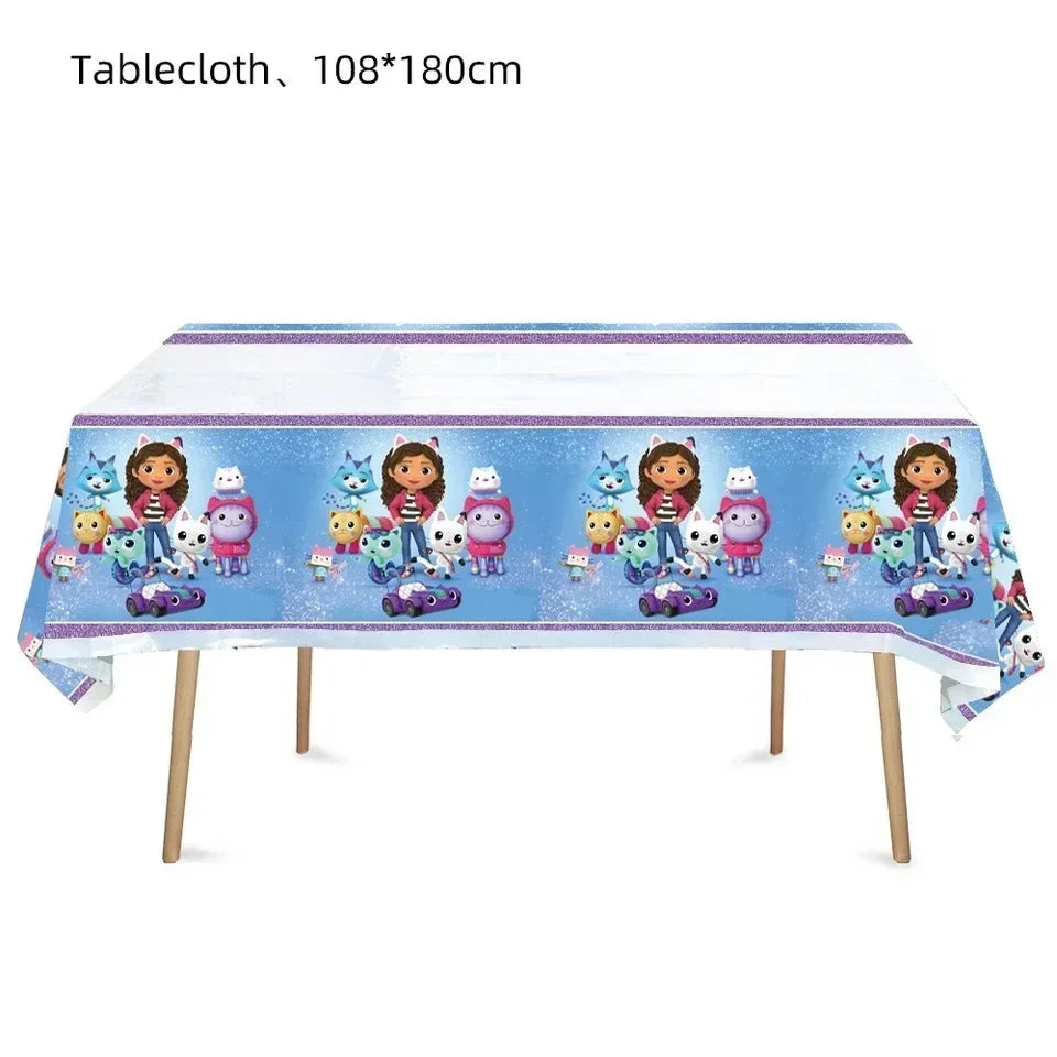 Disney Gabby's Dollhouse Birthday Party Tableware Set - Smarsty