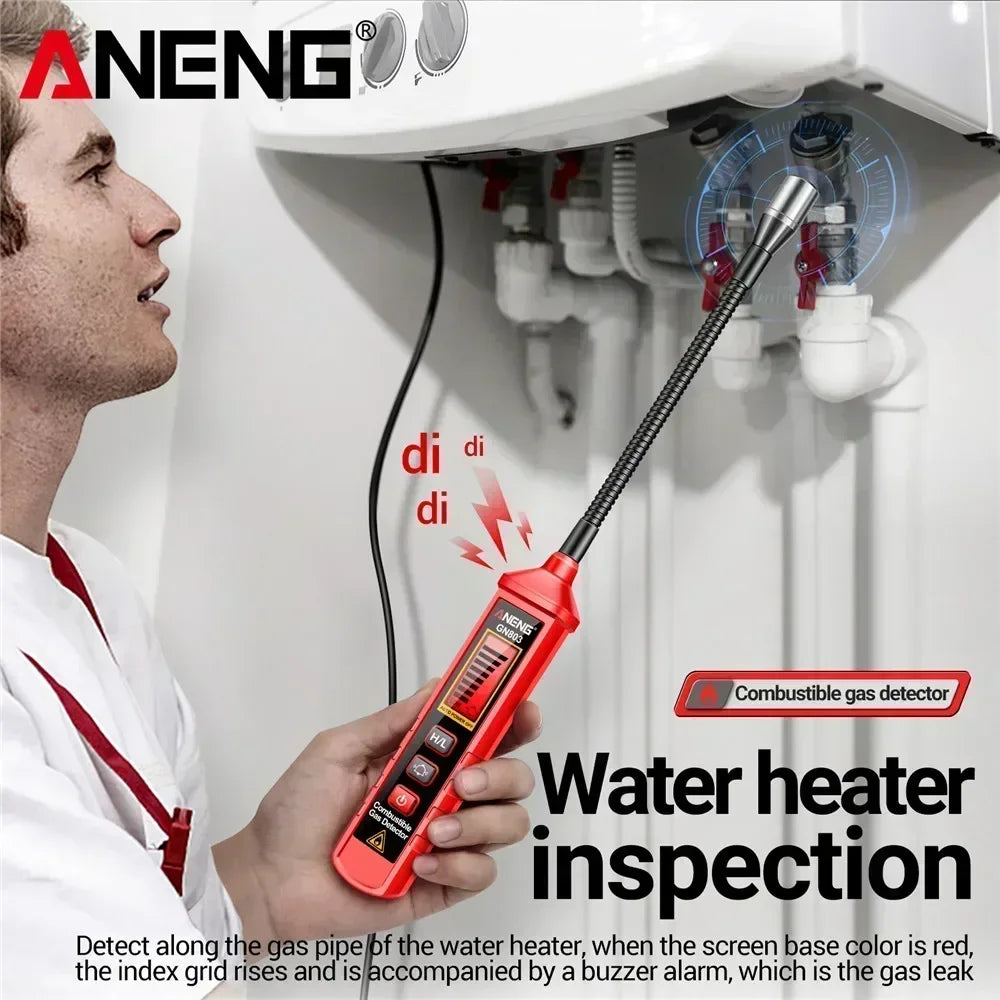 ANENG GN803 Portable Gas Leak Detector with LCD Display - Smarsty