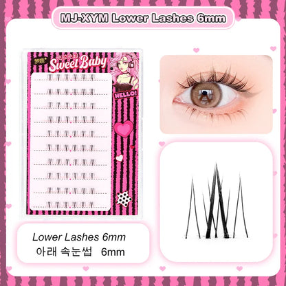 Self Adhesive Cluster Lashes for Effortless Application - Smarsty