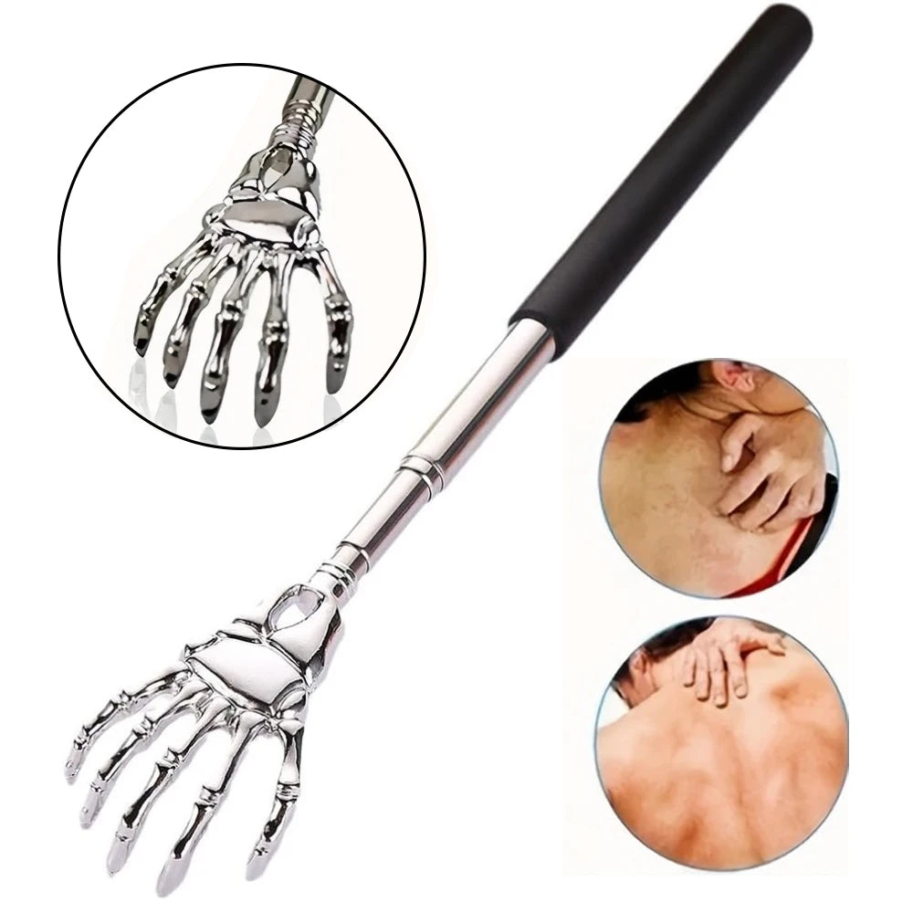 Portable Stainless Steel Telescopic Back Scratcher for Relaxation - Smarsty