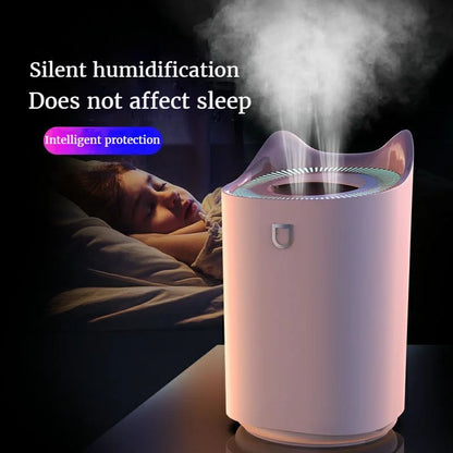 Large Capacity Dual Jet Air Humidifier with Aroma Diffuser - Smarsty