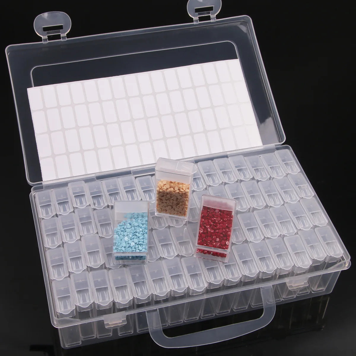 5D DIY Diamond Painting Tools Accessories Storage Box Container Diamond Embroidery Accessories Drill Box Mosaic Container Case - Smarsty