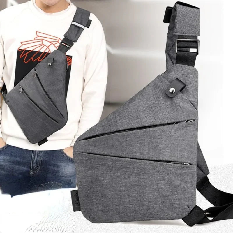 Anti Theft Travel Crossbody Bag With Hidden Wallet Secure - Smarsty