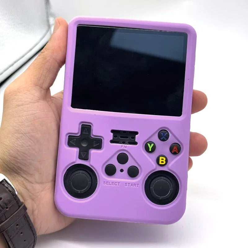 Color Silicone Case for R36S Game Console with Anti-Scratch Protection - Smarsty