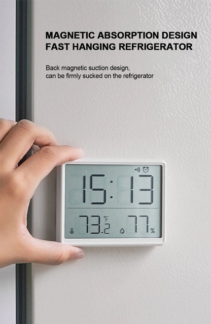 Ultra Thin Digital Alarm Clock with Large Screen - Smarsty
