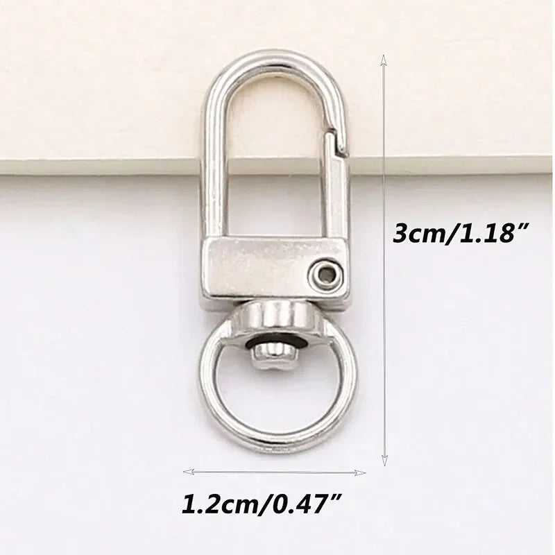 8pcs/lot Metal Universal Buckle Bag Buckle Multi Color Optional Key Buckle Alloy Buckle Lobster Buckle Bag Accessories